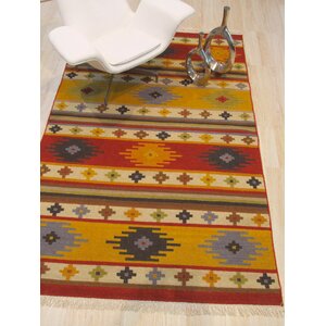 Clocher Hand-Woven Wool Area Rug