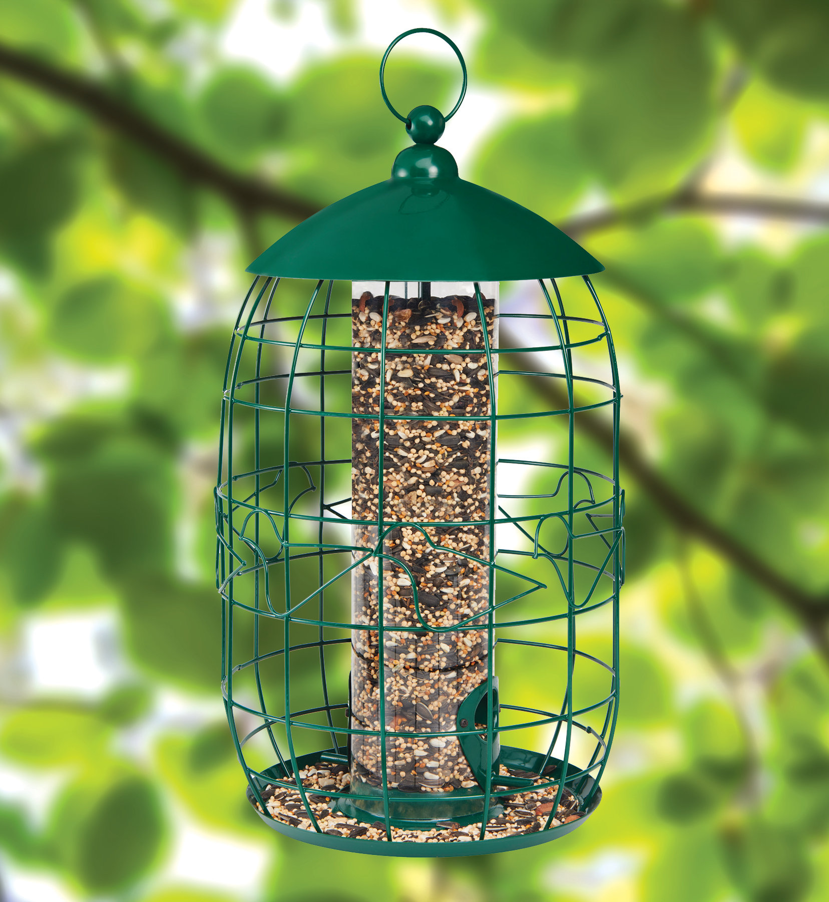 North States Squirrel Free Tube Bird Feeder Wayfair Ca