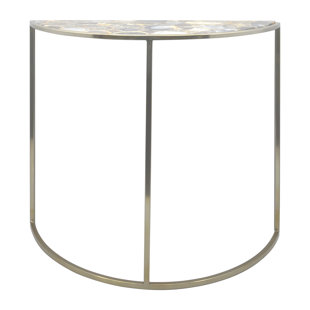 Small Half Moon Tables Wayfair Co Uk Adkins Vita Half Moon Side Table