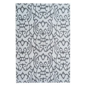 Adolphus Hand-Tufted White/Gray Area Rug