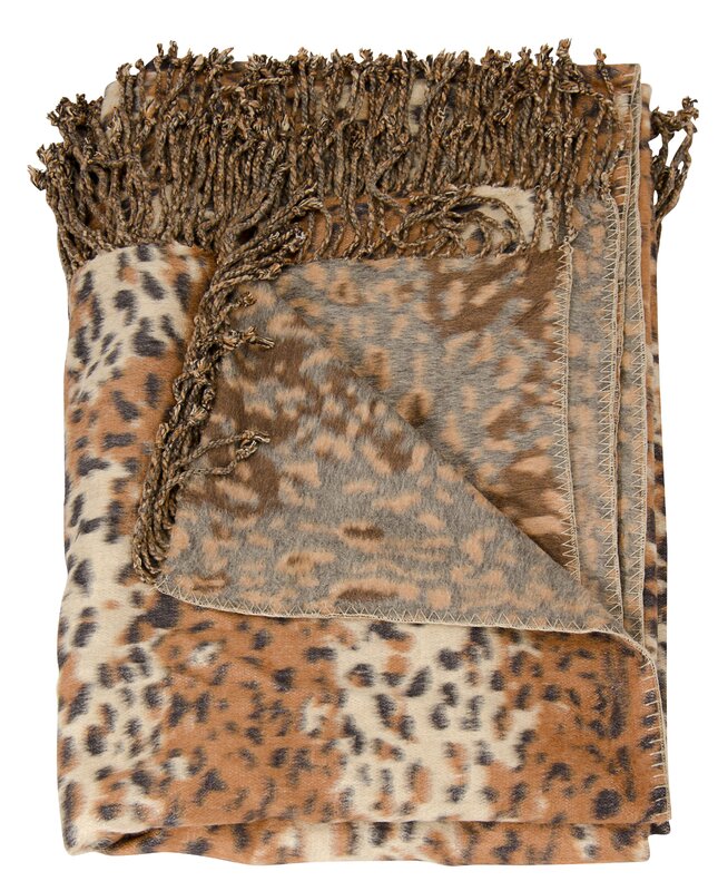 Snow Leopard Throw Blanket & Reviews | Joss & Main