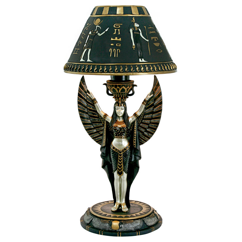 Design Toscano Egyptian Sculptural 17.5" Table Lamp & Reviews Wayfair