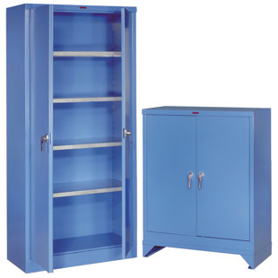 Heavy Duty Storage Cabinets Wayfair 78 H X 36 W 18 D Extra Heavy Duty Storage Cabinet