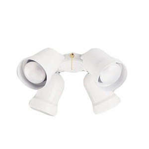 4-Light Branched Ceiling Fan Light Kit