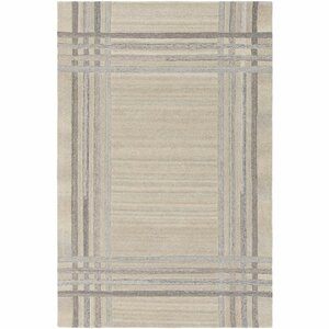 Ace Hand-Tufted Cream/White Area Rug