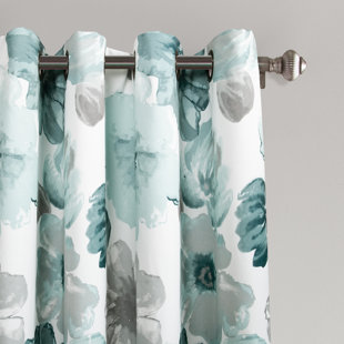 Blue Curtains D You Ll Love Wayfair Sikora Naturefl Room Darkening Thermal Grommet Curtain Panels Set Of 2
