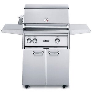 2-Burner Convertible Gas Grill with Smoker