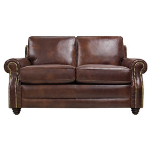 Levi Leather Loveseat by Luke Leather