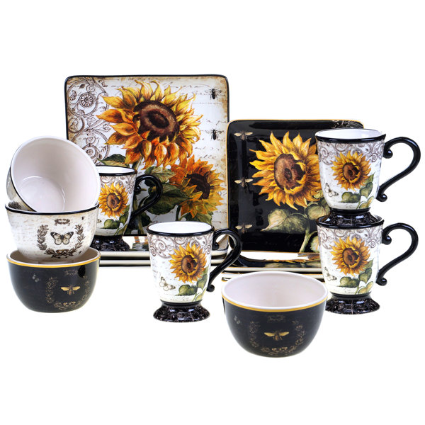 Cuisinart Sunflower Dinnerware | Wayfair.ca Cuisinart Sunflower Dinnerware | Wayfair.ca