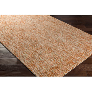Modern Orange Area Rugs Allmodern Darlington Hand Tufted Orange Area Rug
