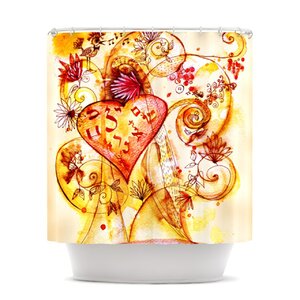 Tree of Love Shower Curtain