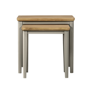 Nest Of Coffee Tables Wayfair Co Uk Roeper 2 Piece Nest Of Tables