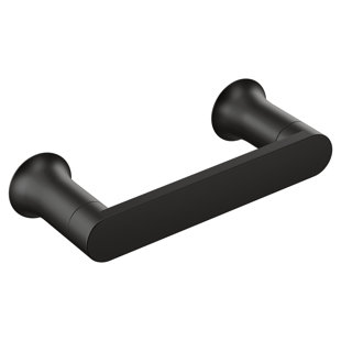 Black Toilet Paper Holders You Ll Love Wayfair Quickview Brushed Nickel Matte Black