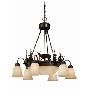 Bryce 9-Light Shaded Chandelier