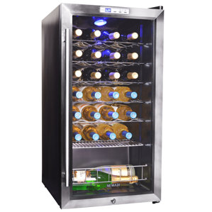 27 Bottle Single Zone Freestanding Win..