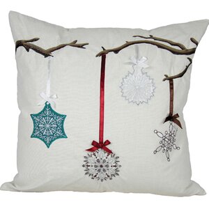 Limb Ornament Accents Throw Pillow