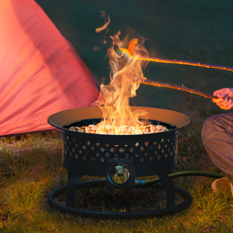 Bond Aurora Steel Propane Fire Pit & Reviews Wayfair