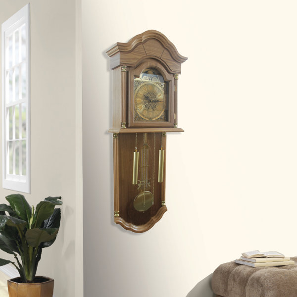 Wall Hanging Grandfather Clock jenlea full grandfather wall hanging clock & reviews | wayfair Wall Hanging Grandfather Clock jenlea full grandfather wall hanging clock & reviews | wayfair