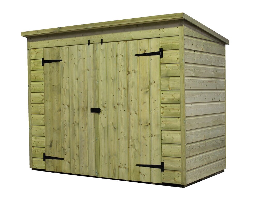 Empire Sheds Ltd 7 x 4 Wooden Bike Shed &amp; Reviews 