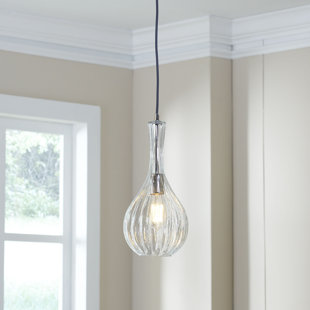 Extra Long Pendant Light Wayfair Pixley 1 Light Teardrop Pendant