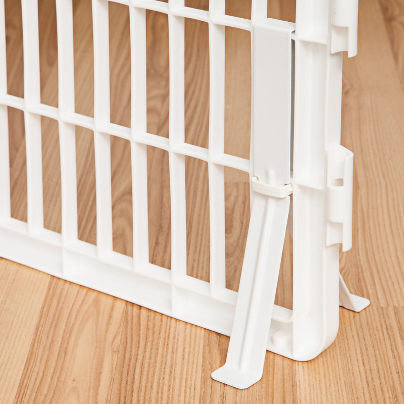 IRIS Indoor Plastic Pet Gate & Reviews Wayfair