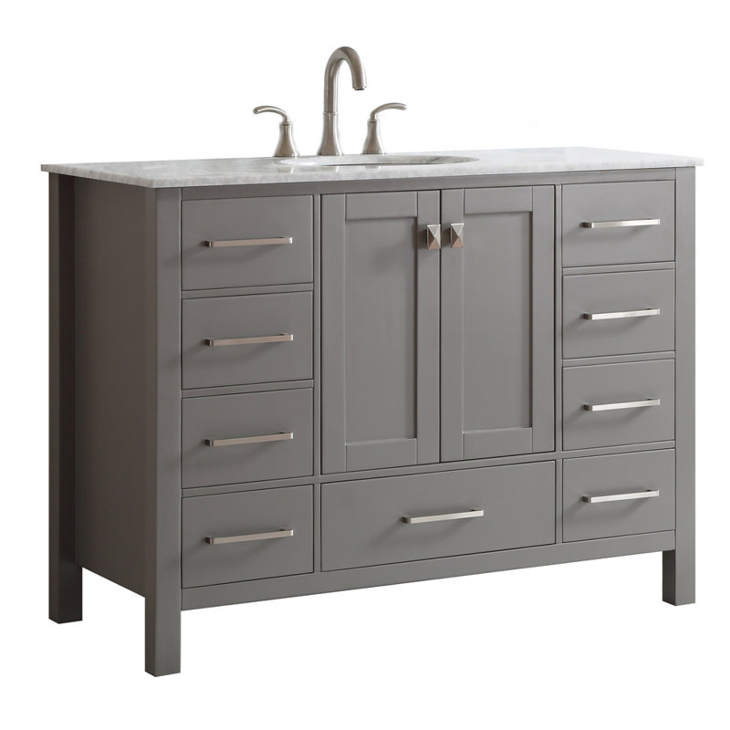 Beachcrest Home Newtown 48" Single Bathroom Vanity & Reviews Wayfair