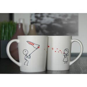 Catch My Love Couple Coffee Mug (Set of 2)