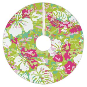 Key West Tropical Christmas Tree Skirt