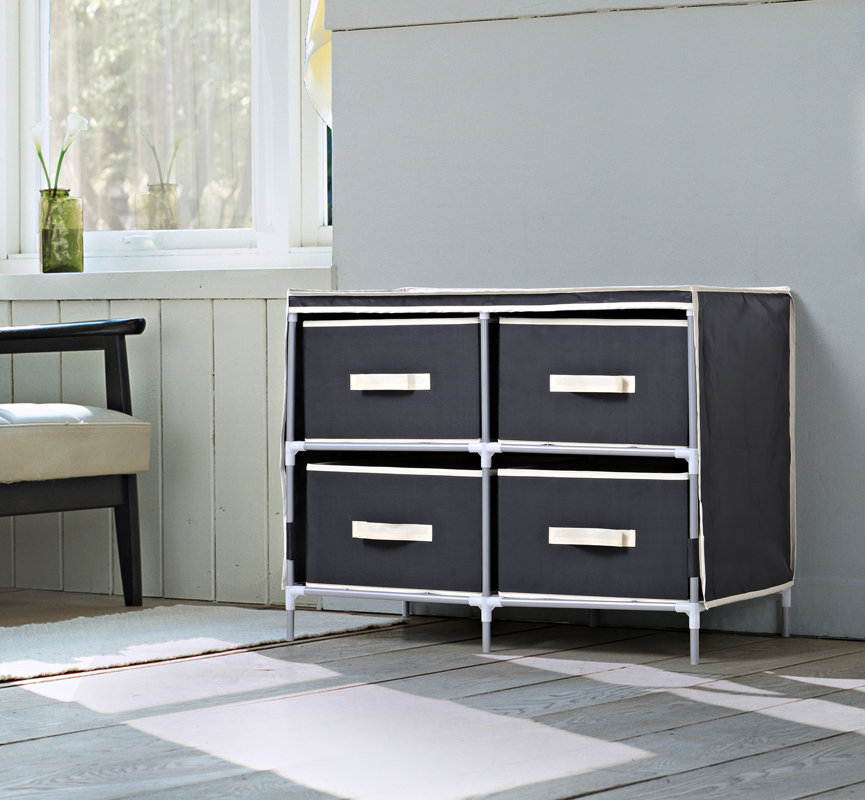 Rebrilliant 4 Drawer Storage Chest & Reviews Wayfair