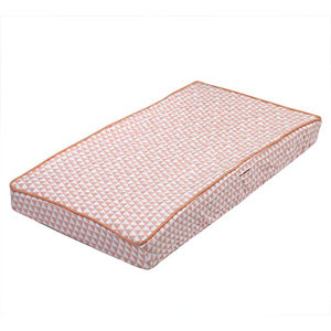 Olivia Tribal Triangles Muslin Quilted Changing Pad Cover