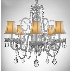 Royal 5-Light Crystal Chandelier