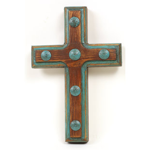 Rustic Cross Wall Decor Wayfair Santa Fe Rustic Cross Wall Decor
