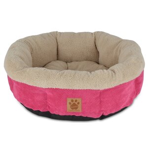 Snoozzy Mod Chic Round Shearling Cup Bed