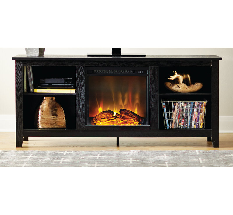 Beachcrest Home Sunbury Tv Stand For Tvs Up To 60 With Fireplace