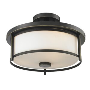 Savannah 2-Light Semi Flush Mount