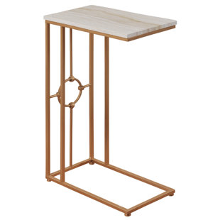 Gold C Side Table Wayfair Hockensmith C End Table