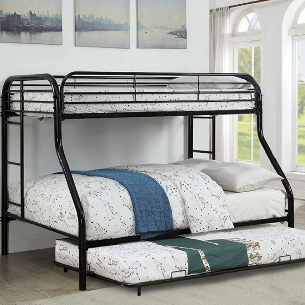 Alderete Twin Over Bunk Bed With Trundle Alderete Twin Over Bunk Bed With Trundle