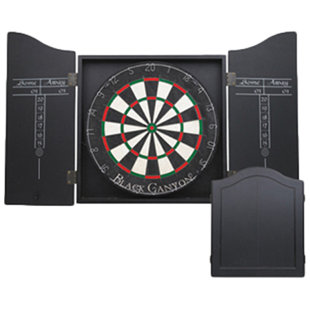 Custom Dart Board All Dartboards Cabinets Wayfair Dart Board Cabinet In Black