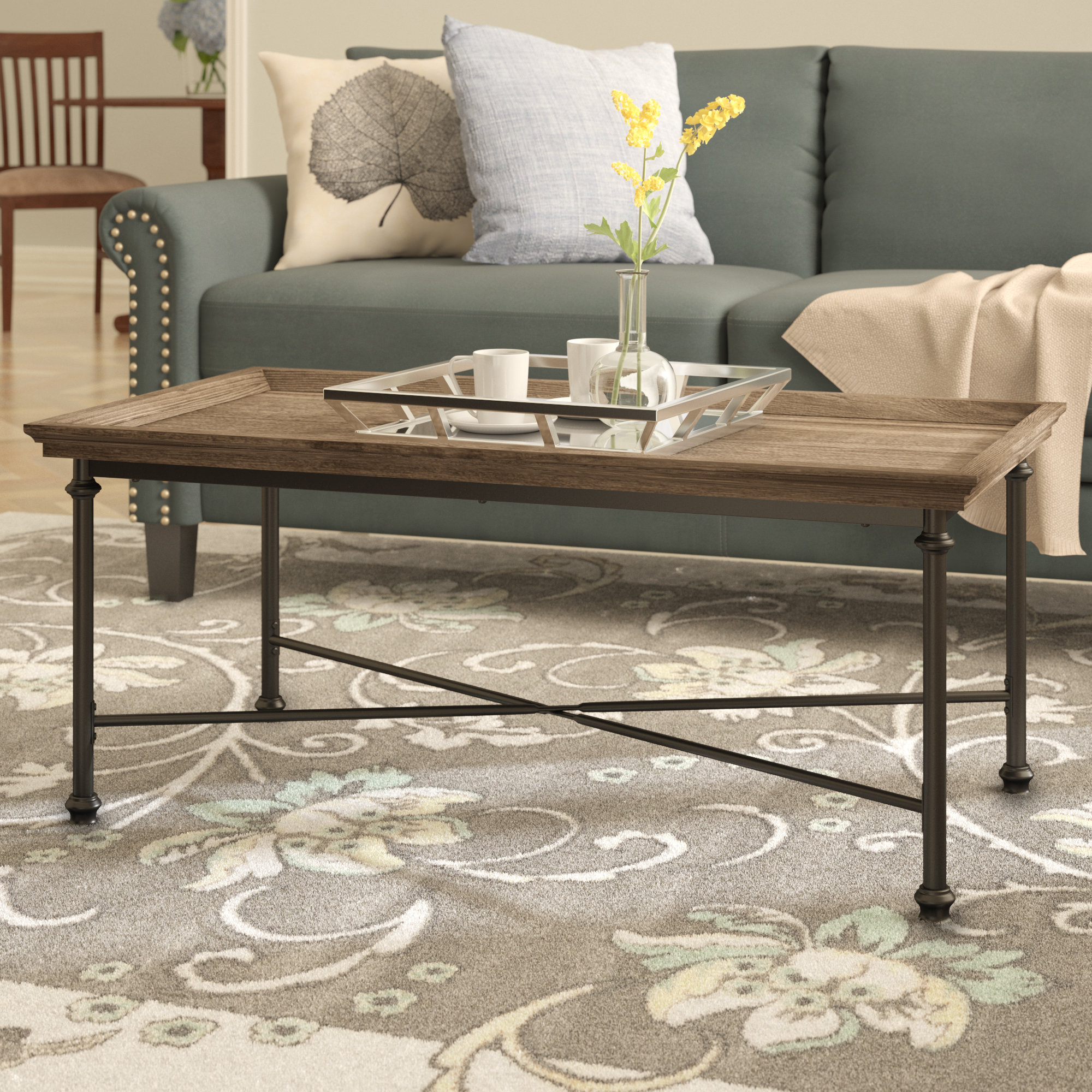 Three Posts Oakside Coffee Table Reviews Wayfair
