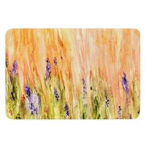 Welcome Spring by Rosie Brown Bath Mat