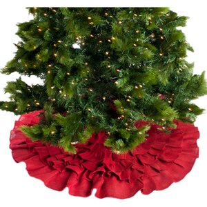 Ruffled Christmas Tree Skirt