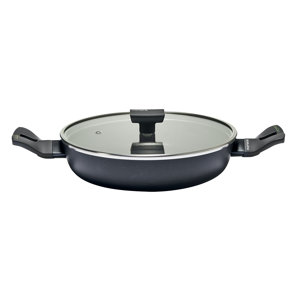 Nova Non-Stick Aluminum Round Sautu00e9 Casserole with Lid