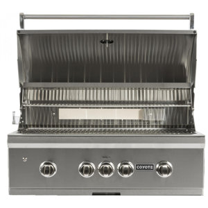 4-Burner Built-In Gas Grill