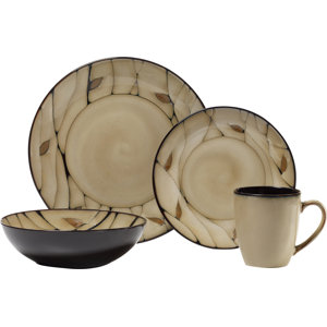 Everyday Briar 16 Piece Dinnerware Set, Service for 4