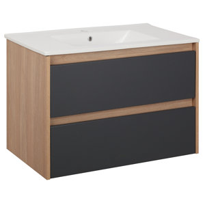 Belfry Bathroom Norah 80cm Wall Mounted Vanity U..