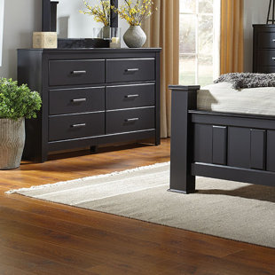 24 Inch Wide Dresser Wayfair Nau 6 Drawer Double Dresser
