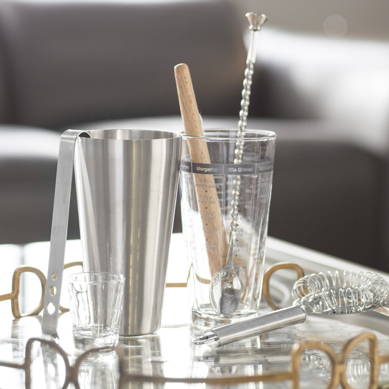 Libbey Modern 7 Piece Bar Mixologist Set & Reviews Wayfair