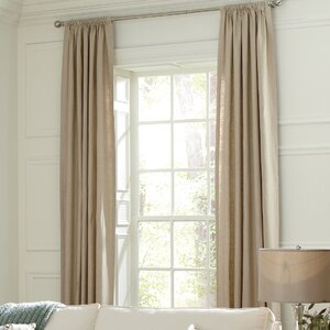 Larken Linen Single Curtain Panel