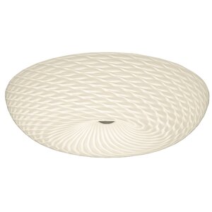 Swirled 3-Light Flush Mount