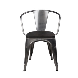 Farmhouse Metal Chairs Wayfair Anni Metal Dining Chair